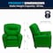 Flash Furniture Kids Recliner, 25" to 39" x 28", Upholstery Color: Green, Weight Capacity: 90 lb. BT-7950-KID-GRN-GG - alternate 8
